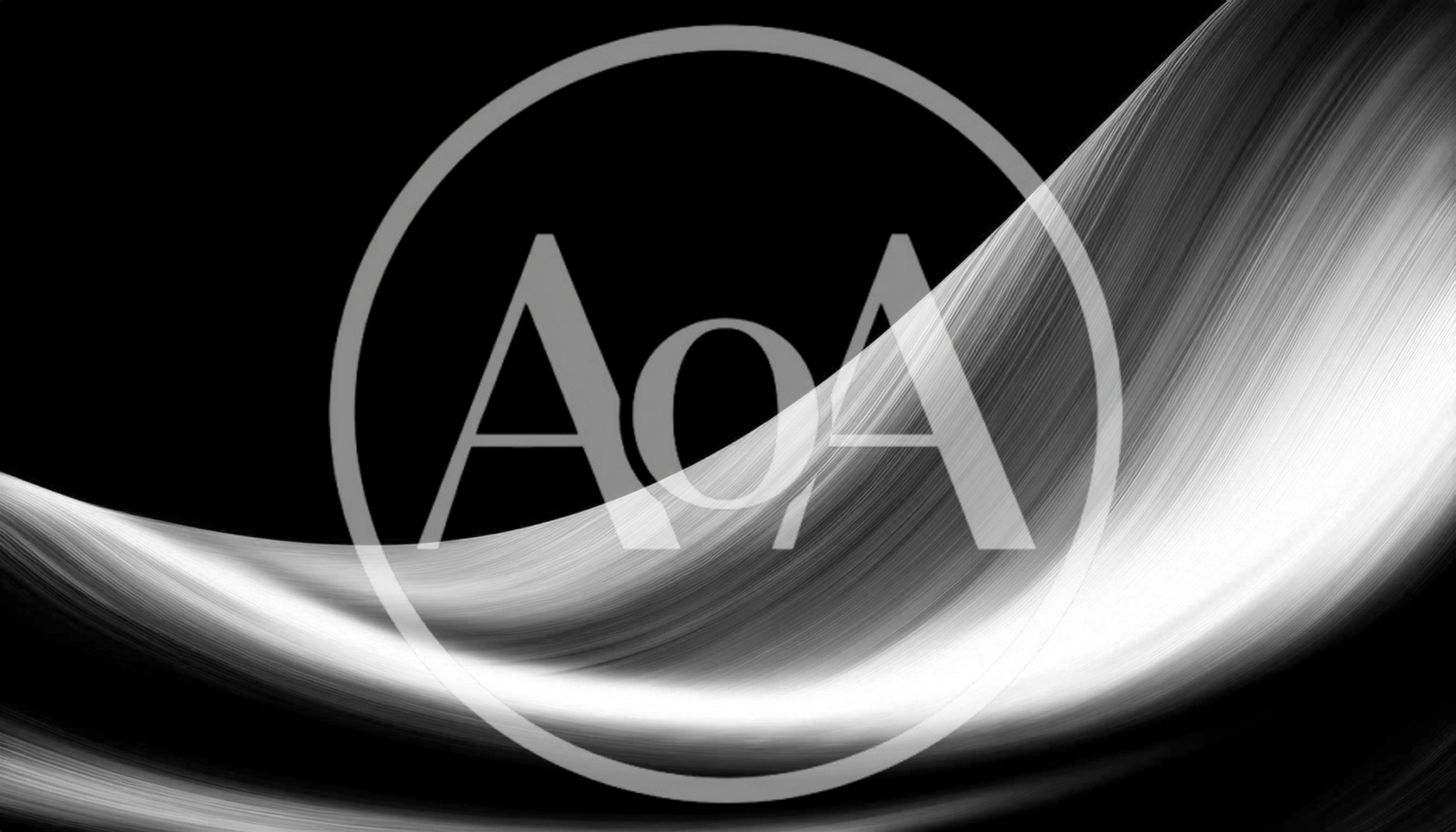Abstract Silver Metallic Wave Background