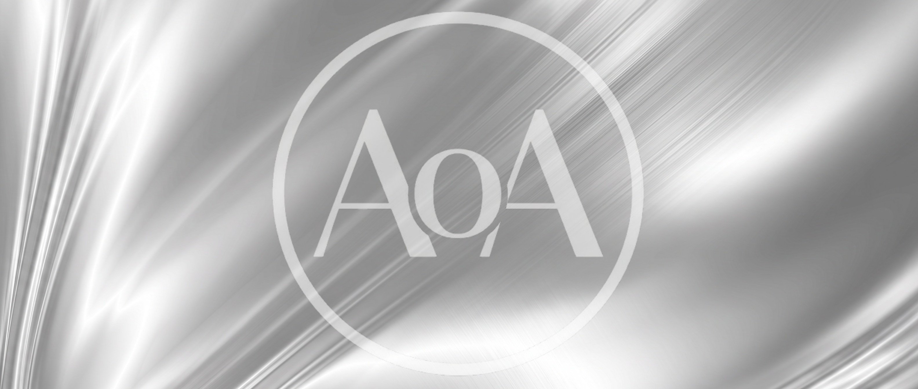 Abstract Silver Metallic Silk Fabric Background