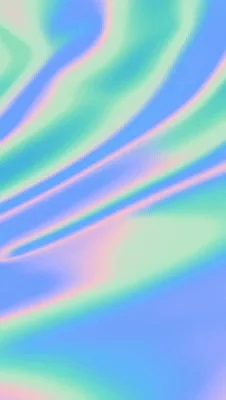 Abstract Holographic Fabric Waves Flowing In Motion