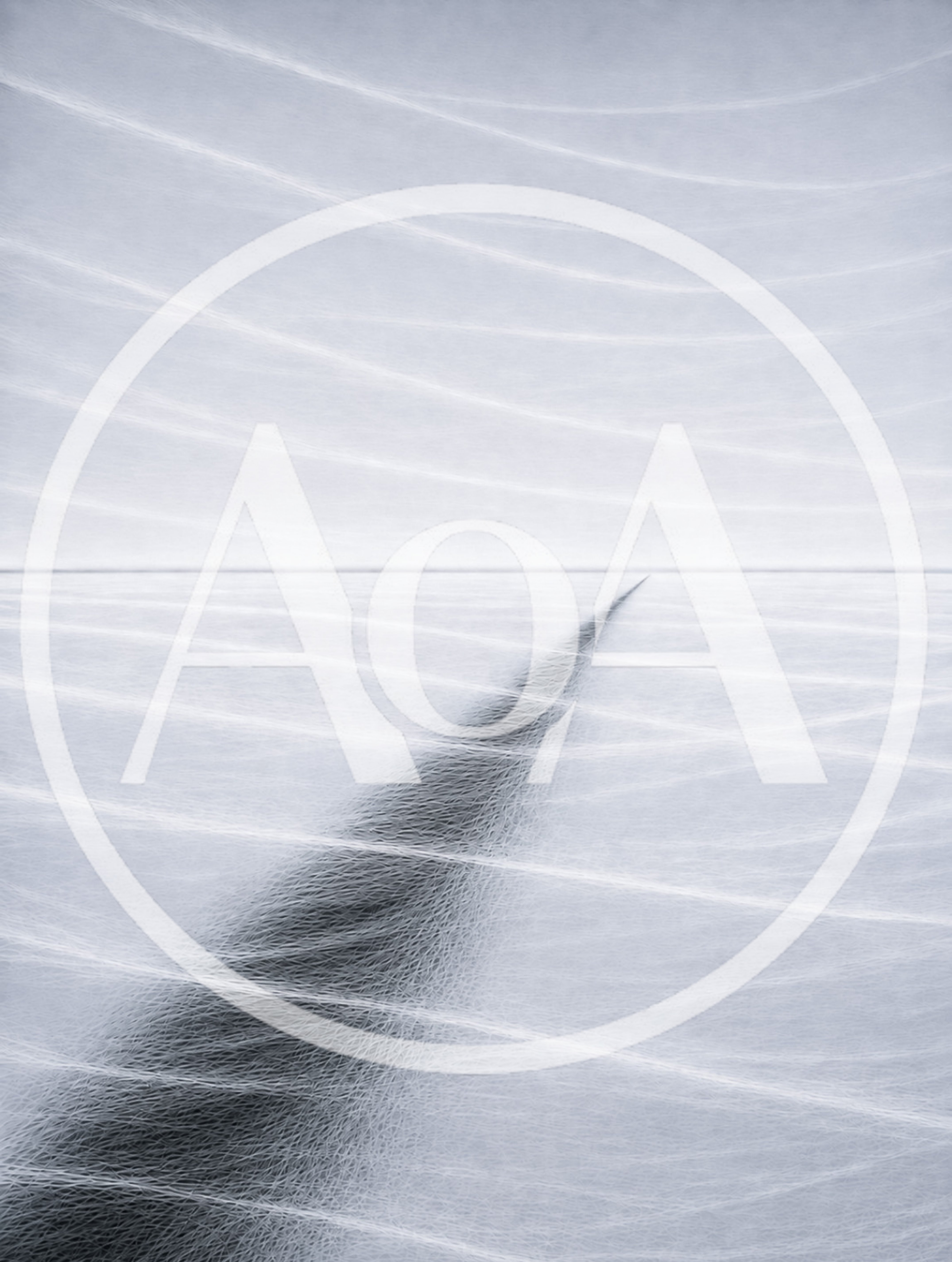 Abstract Minimalist Landscape With Converging Lines