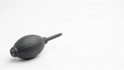 Black Rubber Air Blower For Camera Lens Cleaning