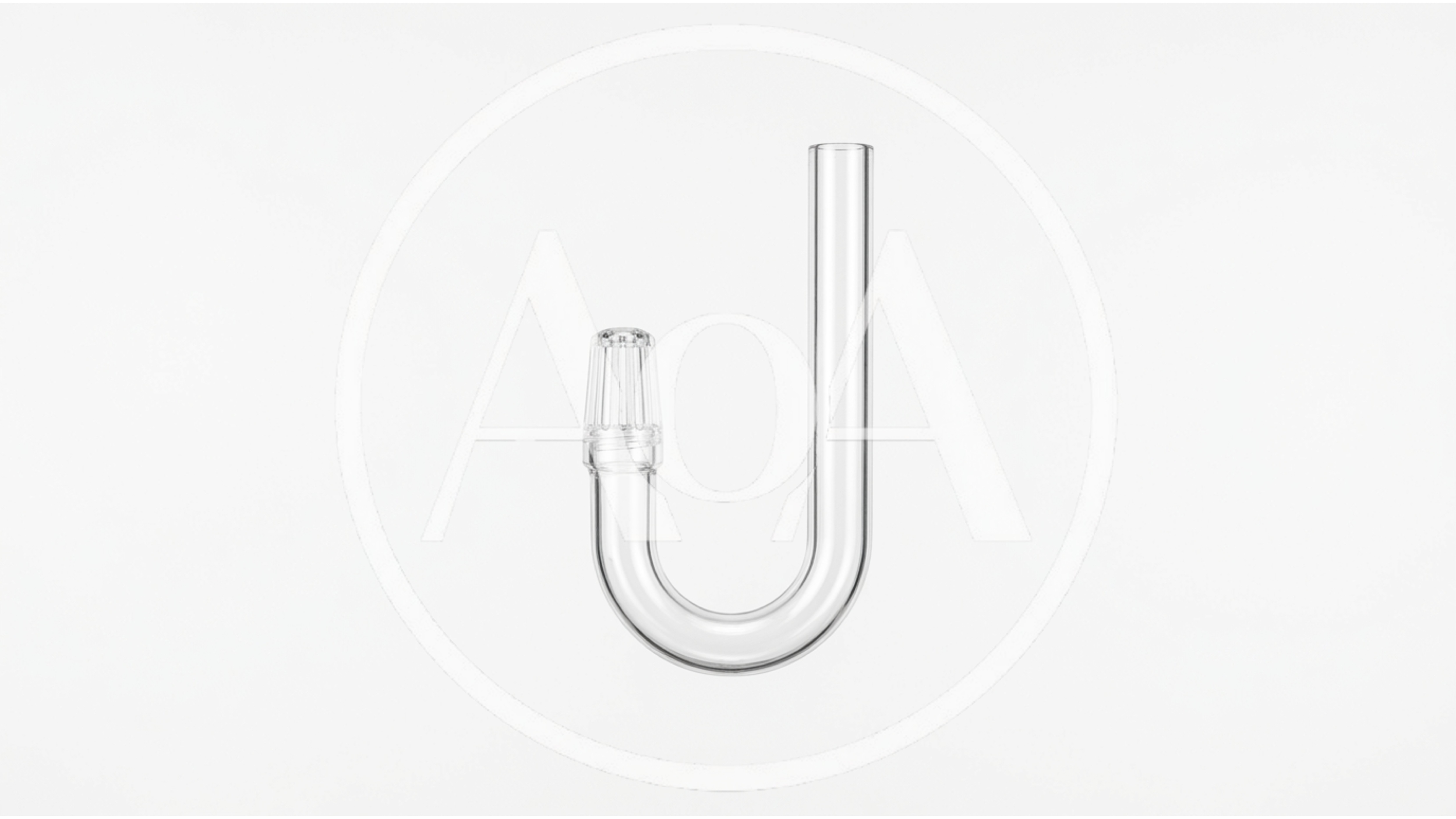 Glass Aquarium CO2 Diffuser U-Pipe