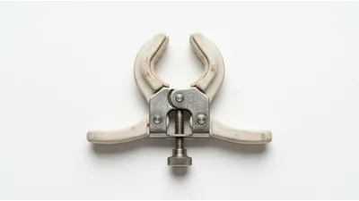Laboratory Burette Clamp With Rubber Coated Jaws