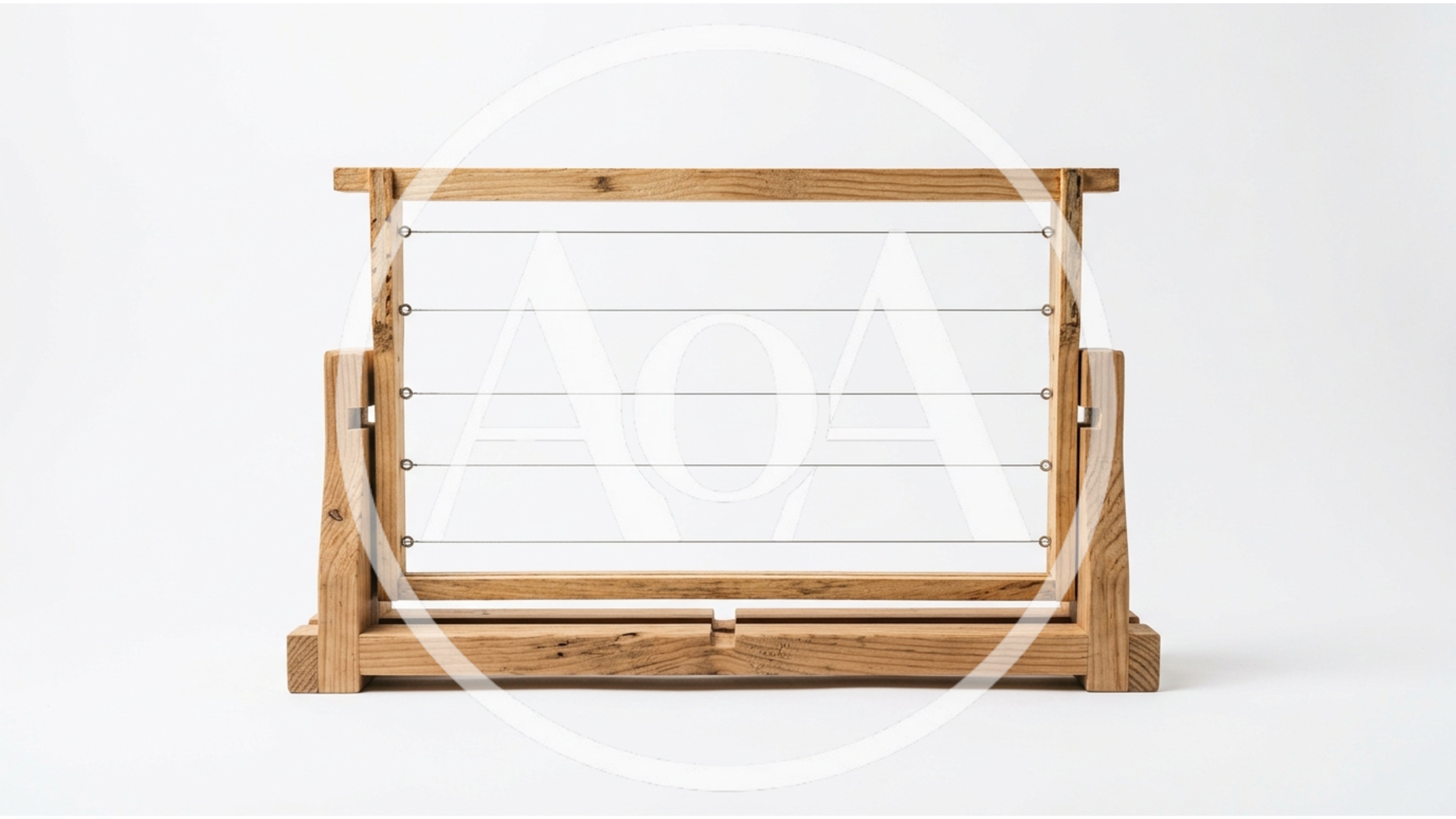 Wooden Beehive Frame Holder With Wire Strings