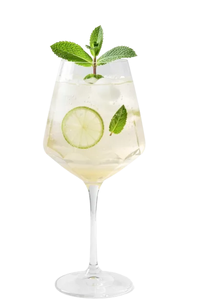 Refreshing Mojito Cocktail With Lime And Mint