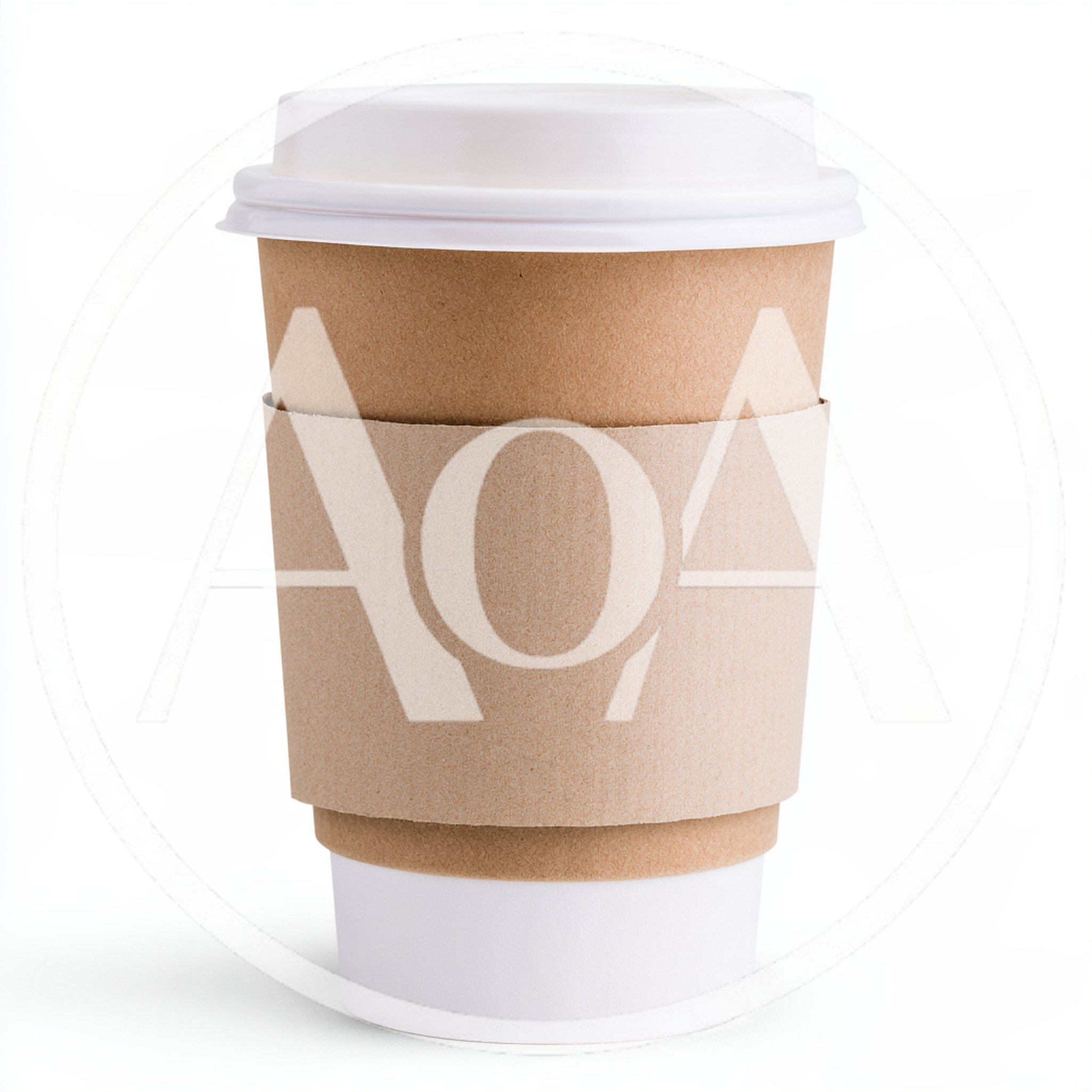 Disposable Paper Coffee Cup With Lid