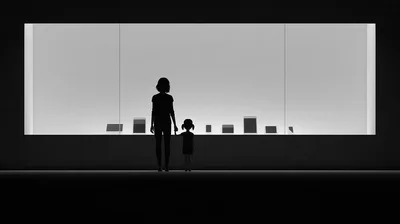 Mother And Daughter Looking At Electronic Devices In Store