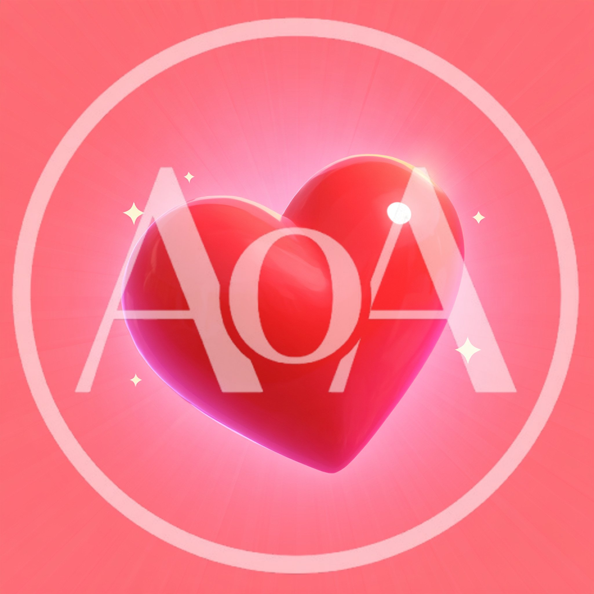 3D Rendered Glossy Red Heart Icon