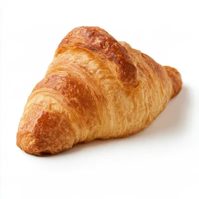 Fresh Golden Brown Buttery Croissant