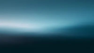 Abstract Blue Gradient Background With Soft Light Glow