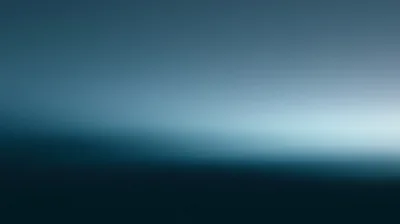 Abstract Blue Gradient Background With Soft Light Glow