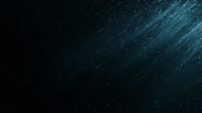 Abstract Blue Light Streaks On Dark Background