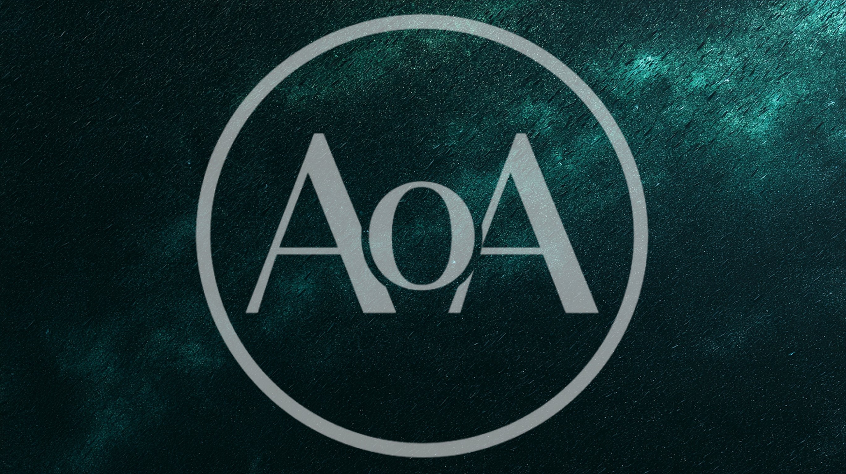 Abstract Teal Texture With Subtle Grainy Noise Overlay