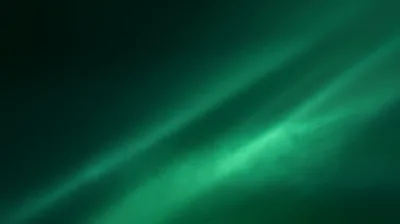 Abstract Green Light Beams On Dark Background