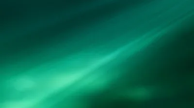 Abstract Green Light Rays Background