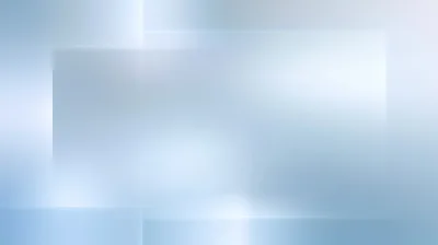 Abstract Light Blue Gradient Background With Geometric Shapes