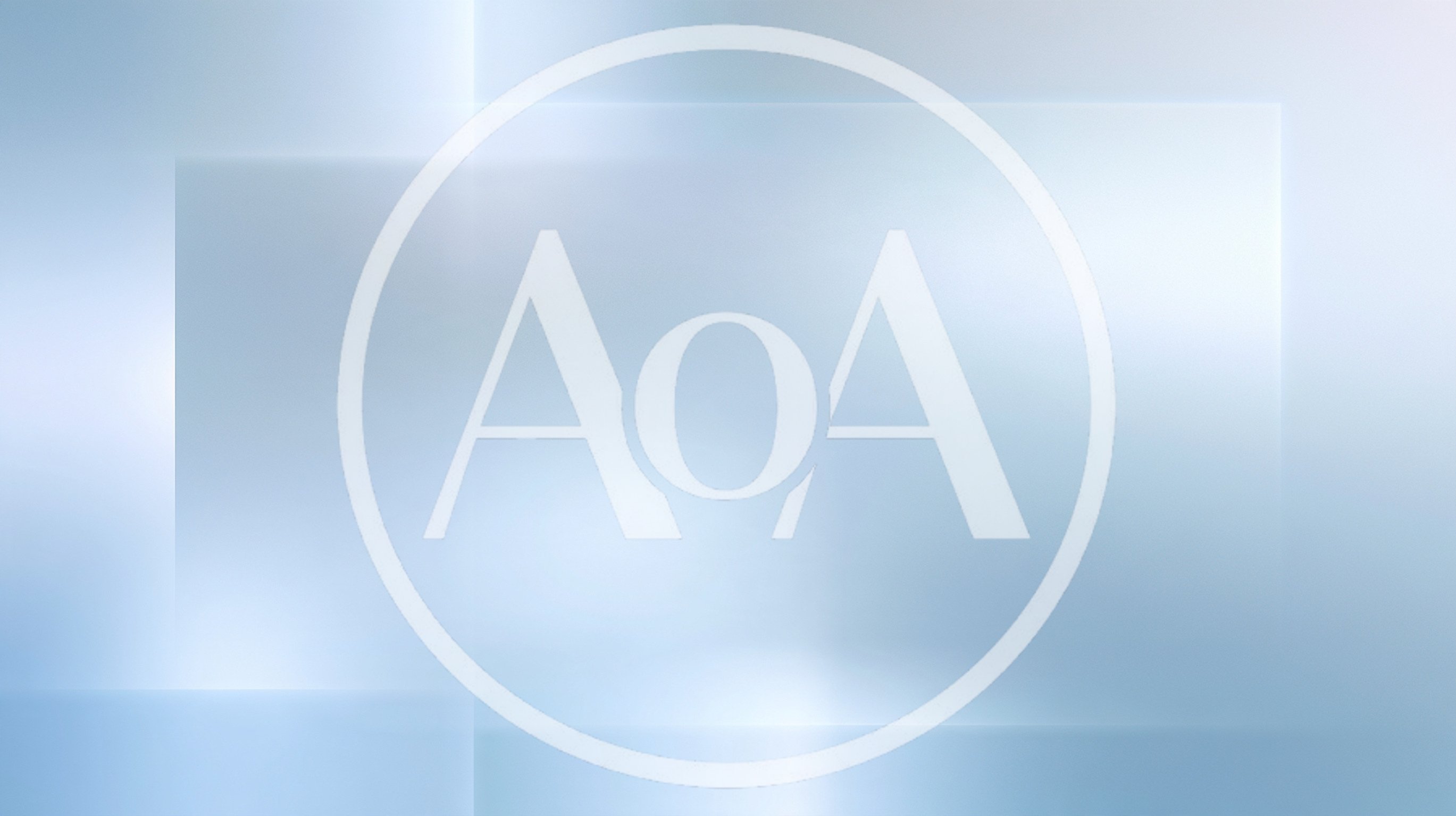 Abstract Light Blue Gradient Background With Geometric Shapes