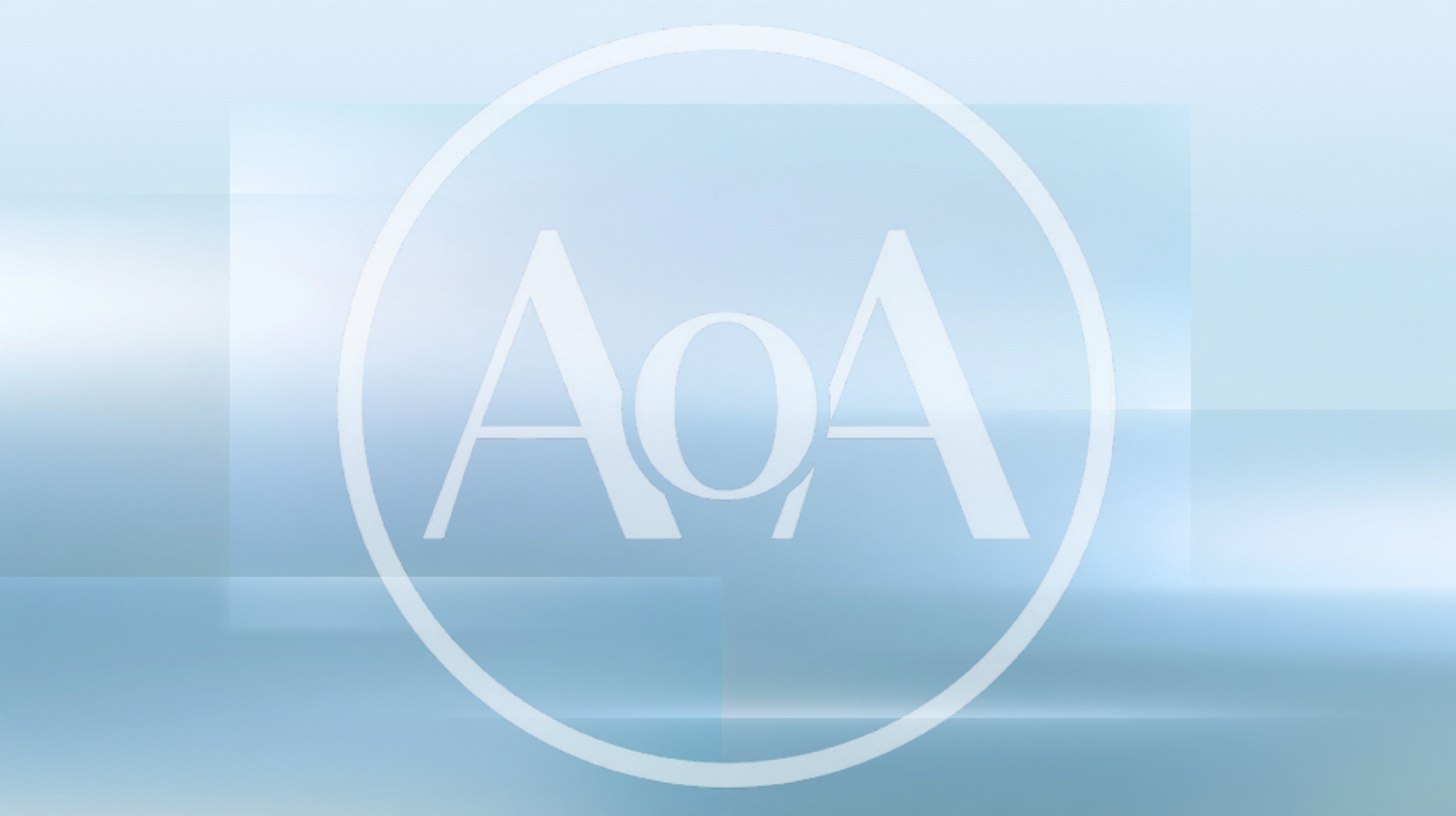 Abstract Blue Gradient Background With Soft Rectangular Shapes
