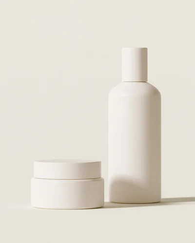 Minimalist Skincare Product Packaging Set