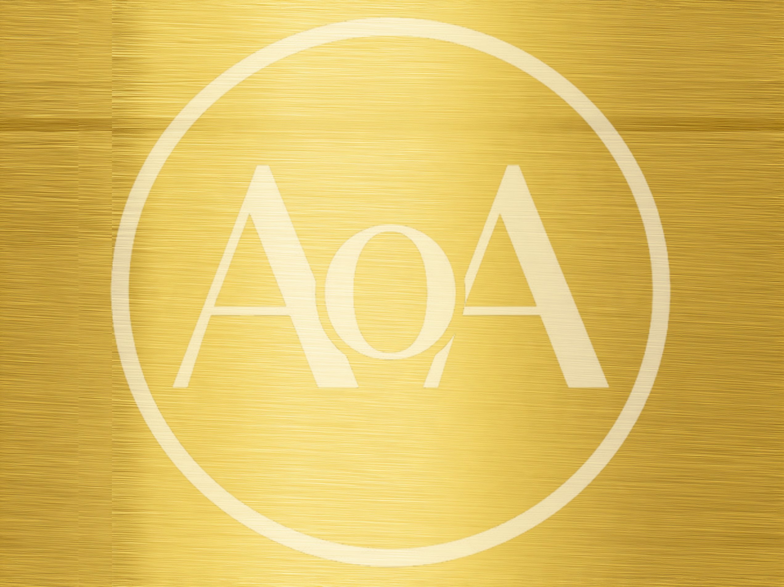 Brushed Gold Metal Texture Background