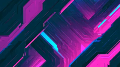 Abstract Cyberpunk Digital Circuitry Background