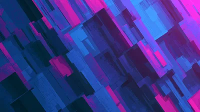Abstract Digital Background With Geometric Rectangular Shapes