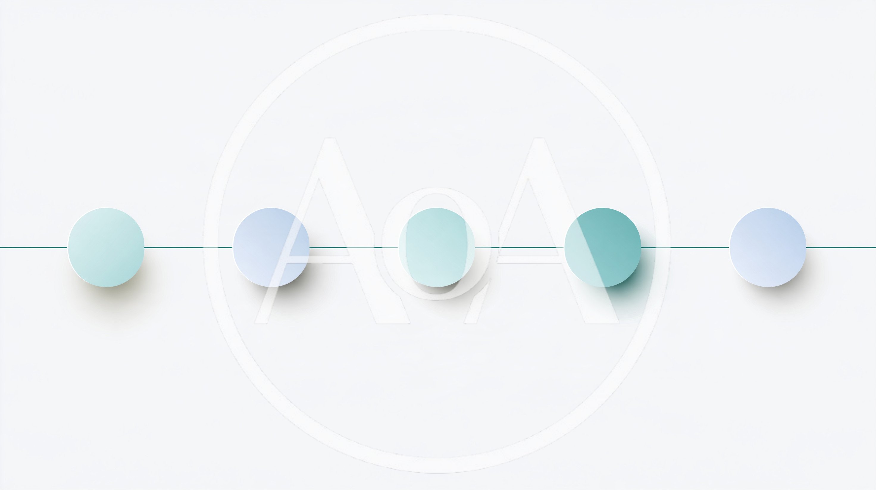 Minimalist Timeline Infographic With Five Circular Nodes