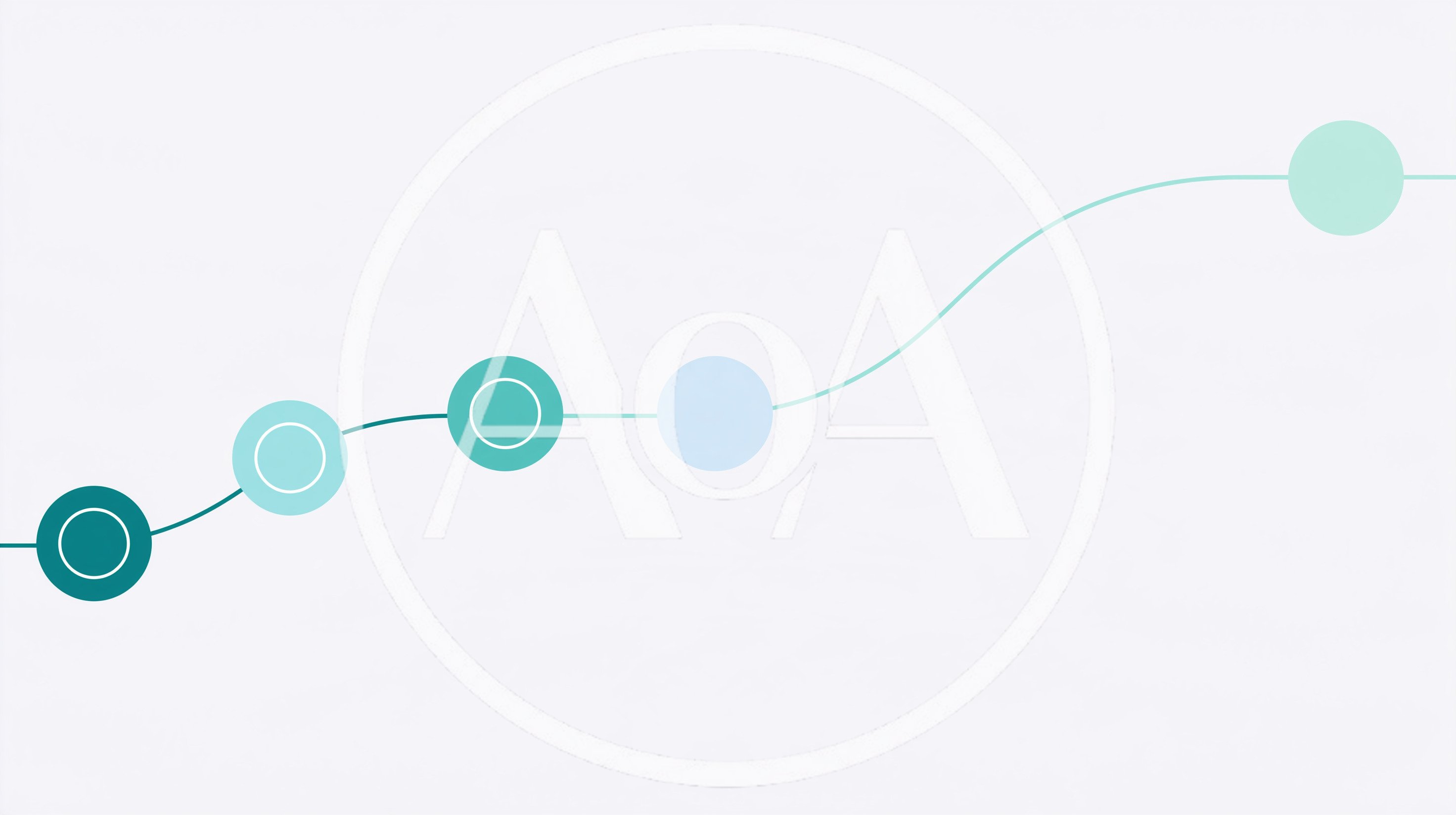 Minimalist Infographic Timeline With Five Circular Progress Nodes
