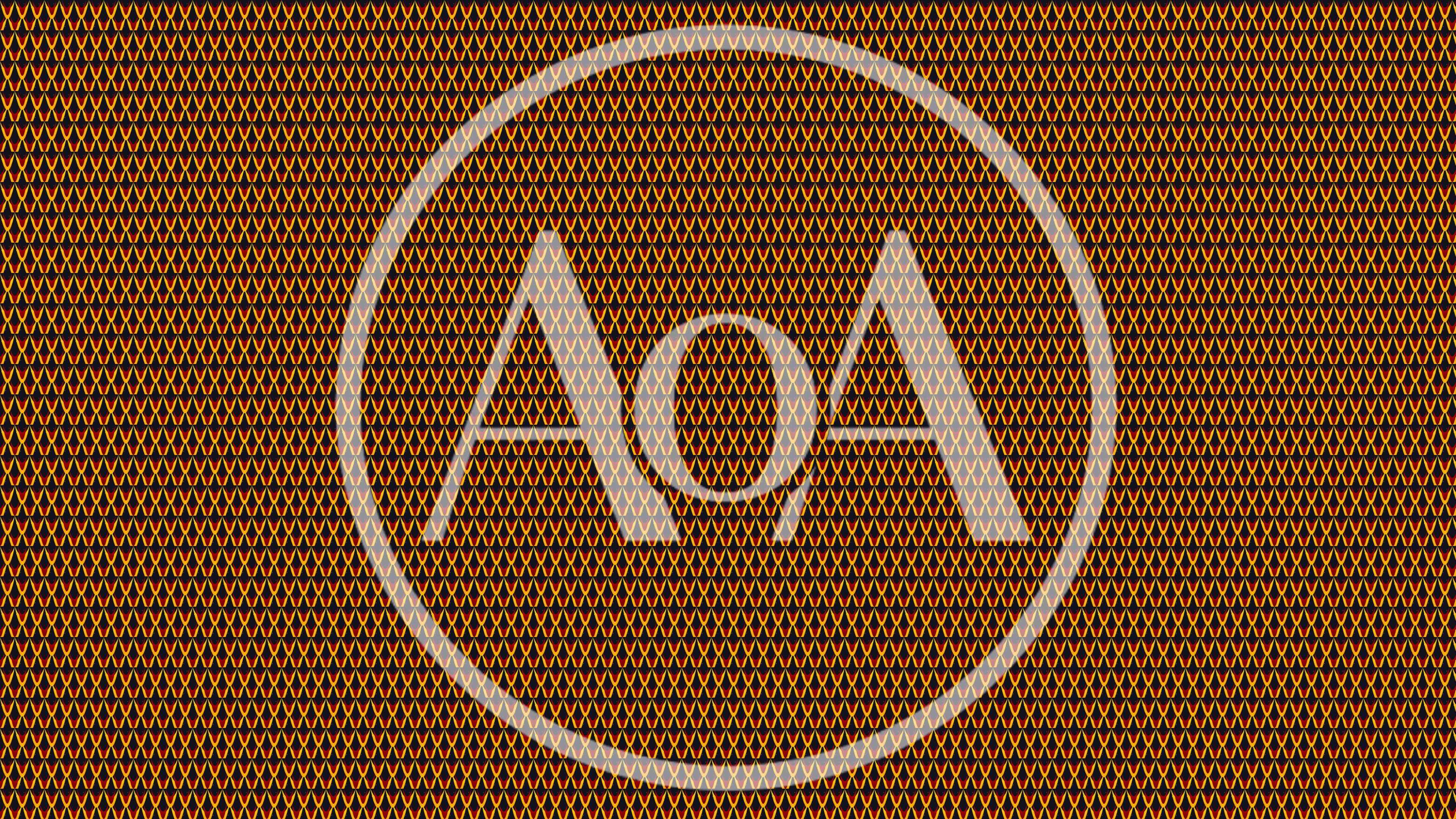 Seamless Geometric Pattern With Repeating Orange X Shapes