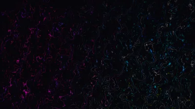 Abstract Neon Wavy Lines Digital Background