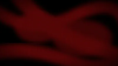 Abstract Red Light Streaks On Dark Background