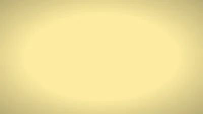 Solid Pale Yellow Background With Soft Vignette