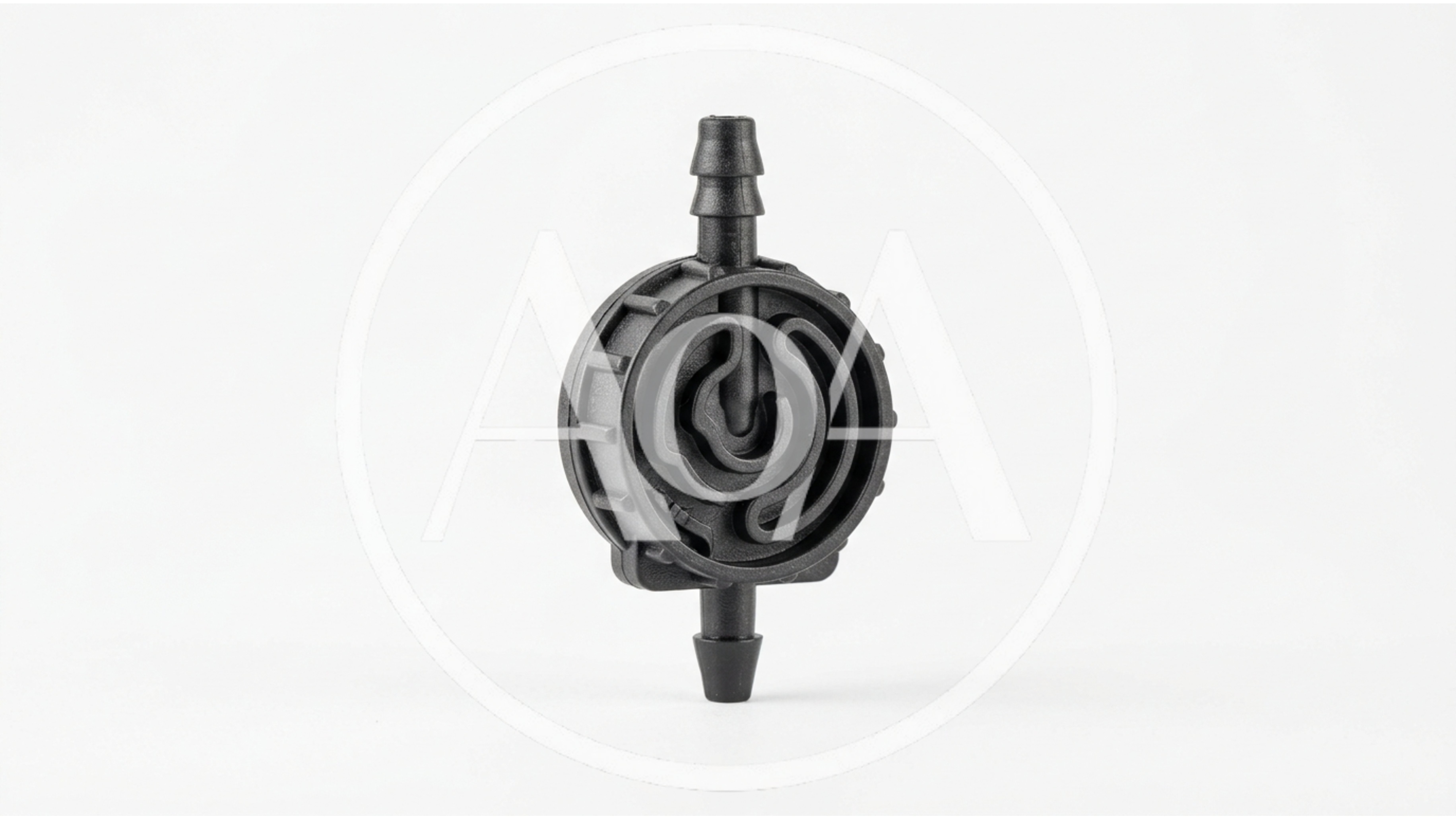 Black Plastic Drip Irrigation Emitter Component