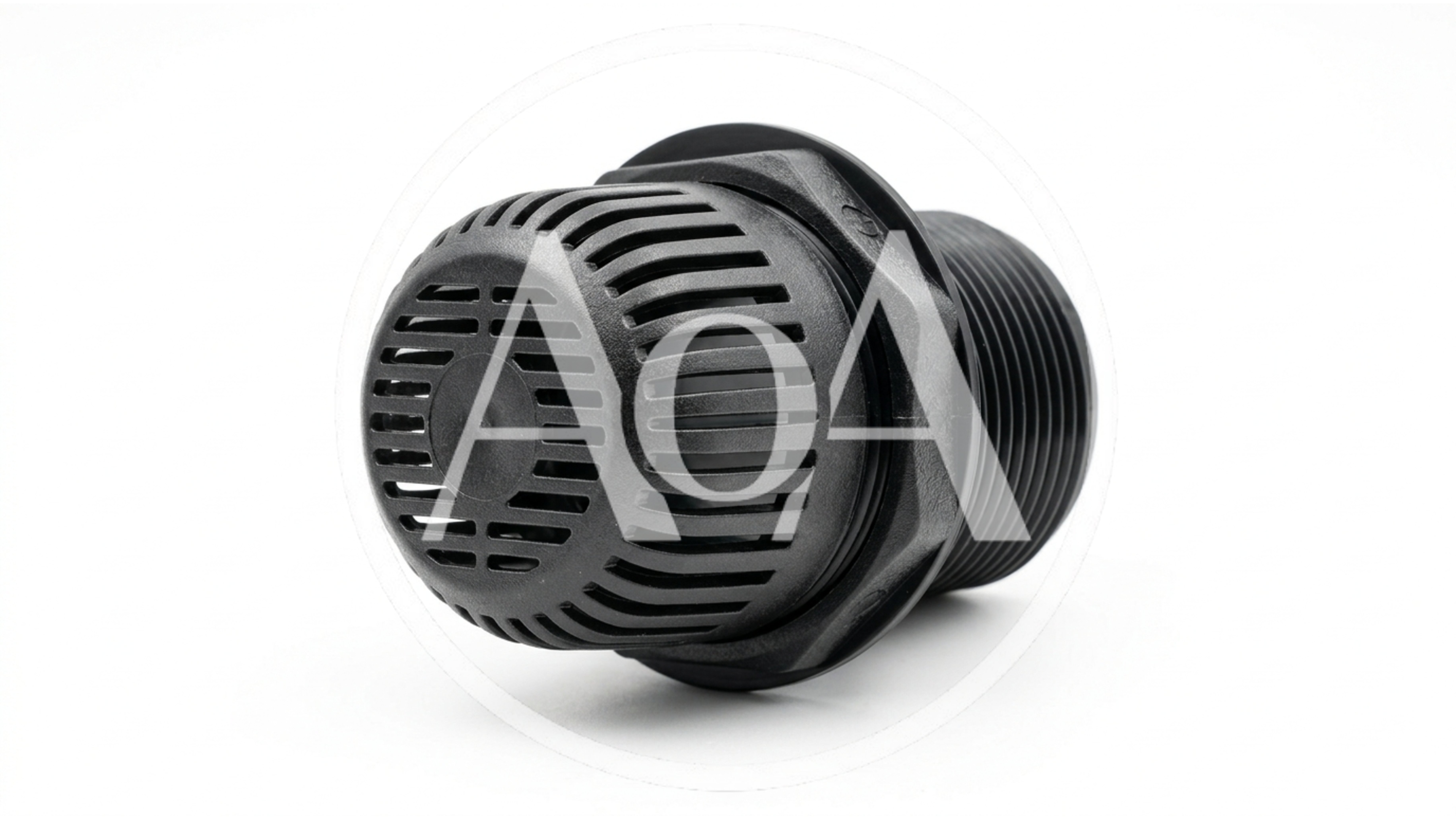 Black Plastic Bulkhead Strainer Fitting