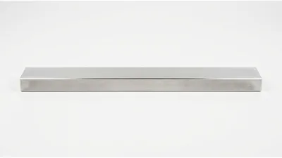 Brushed Stainless Steel Rectangular Bar