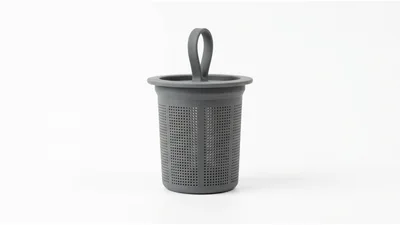 Grey Silicone Tea Infuser Basket
