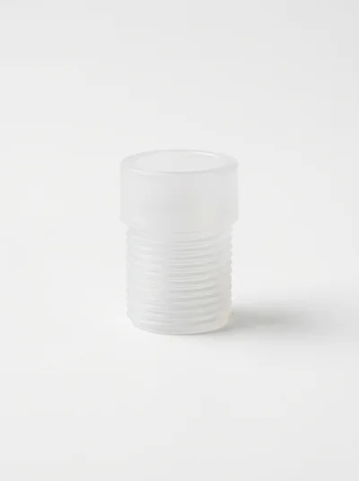 Translucent Plastic Threaded Pipe Fitting Connector