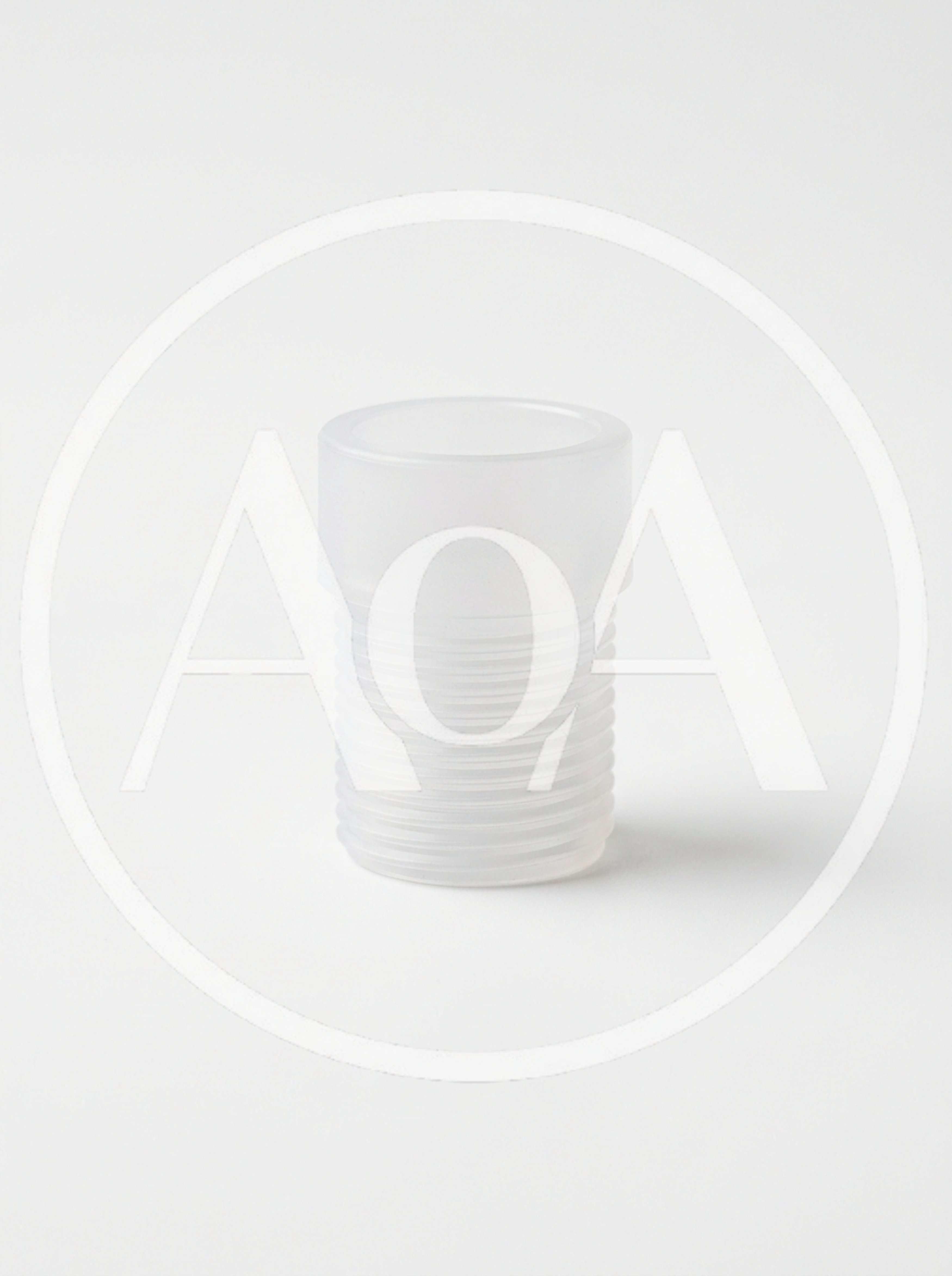 Translucent Plastic Threaded Pipe Fitting Connector