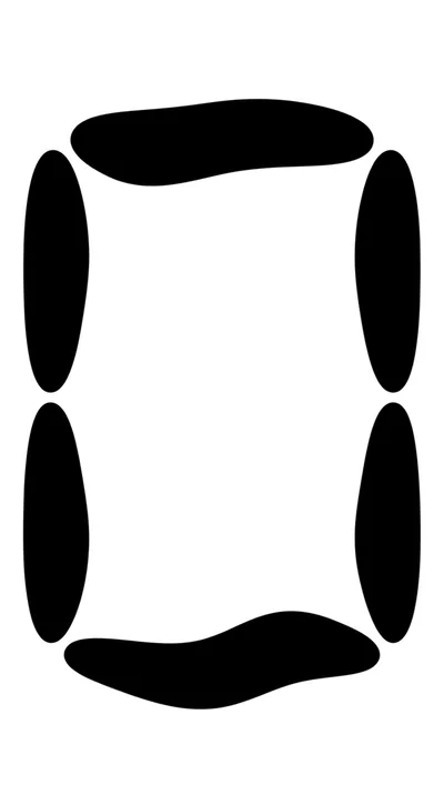 Digital Zero Digit On White Background