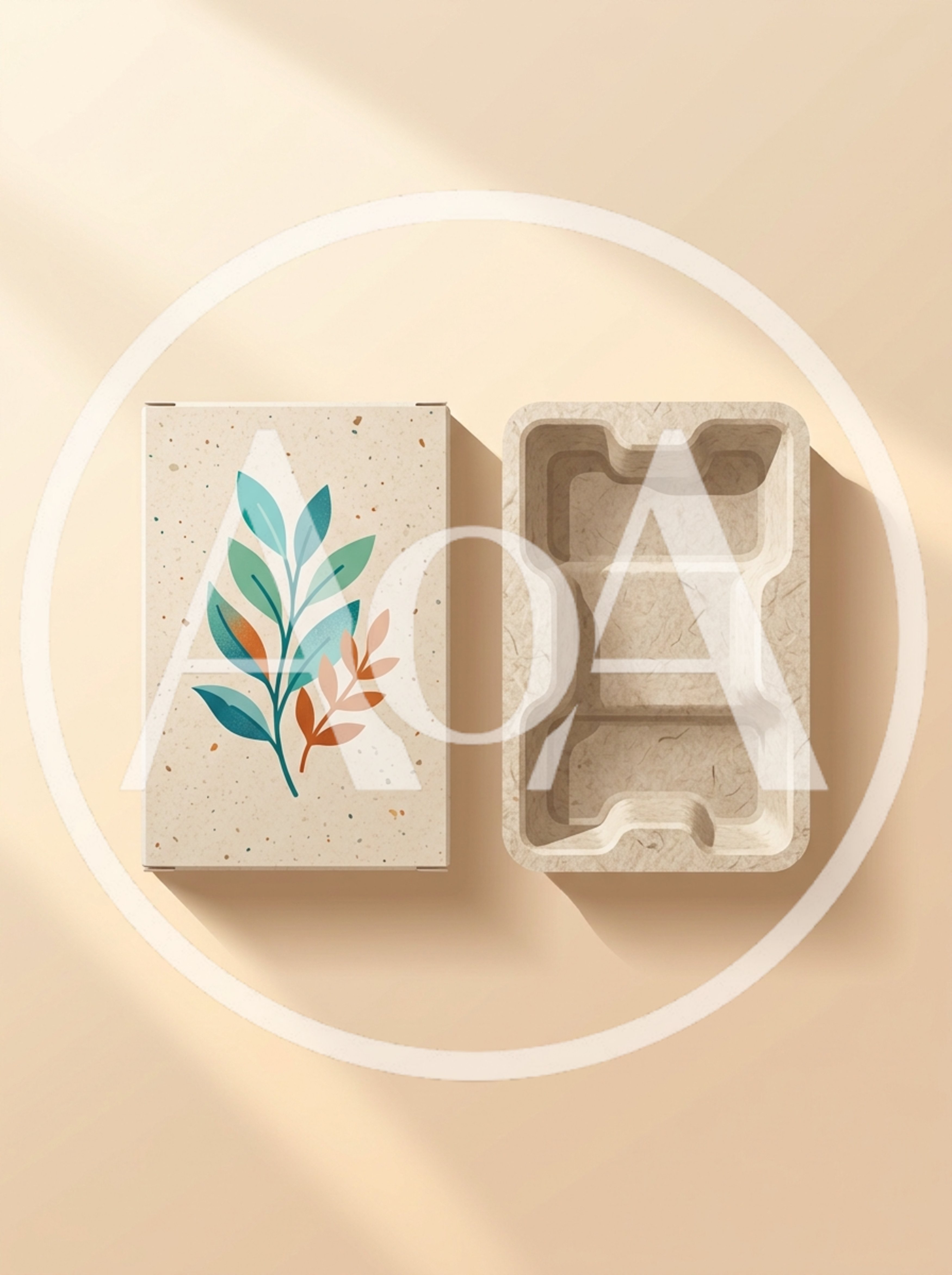 Eco Friendly Paper Packaging Box Mockup