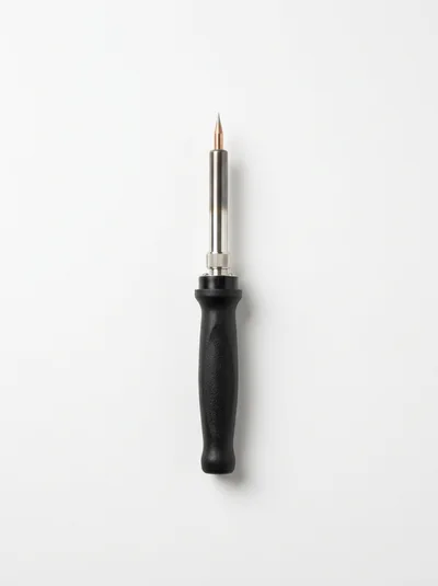 Soldering Iron Tool Isolated On White Background