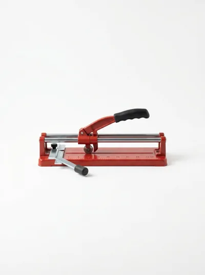 Manual Tile Cutter Tool on White Background