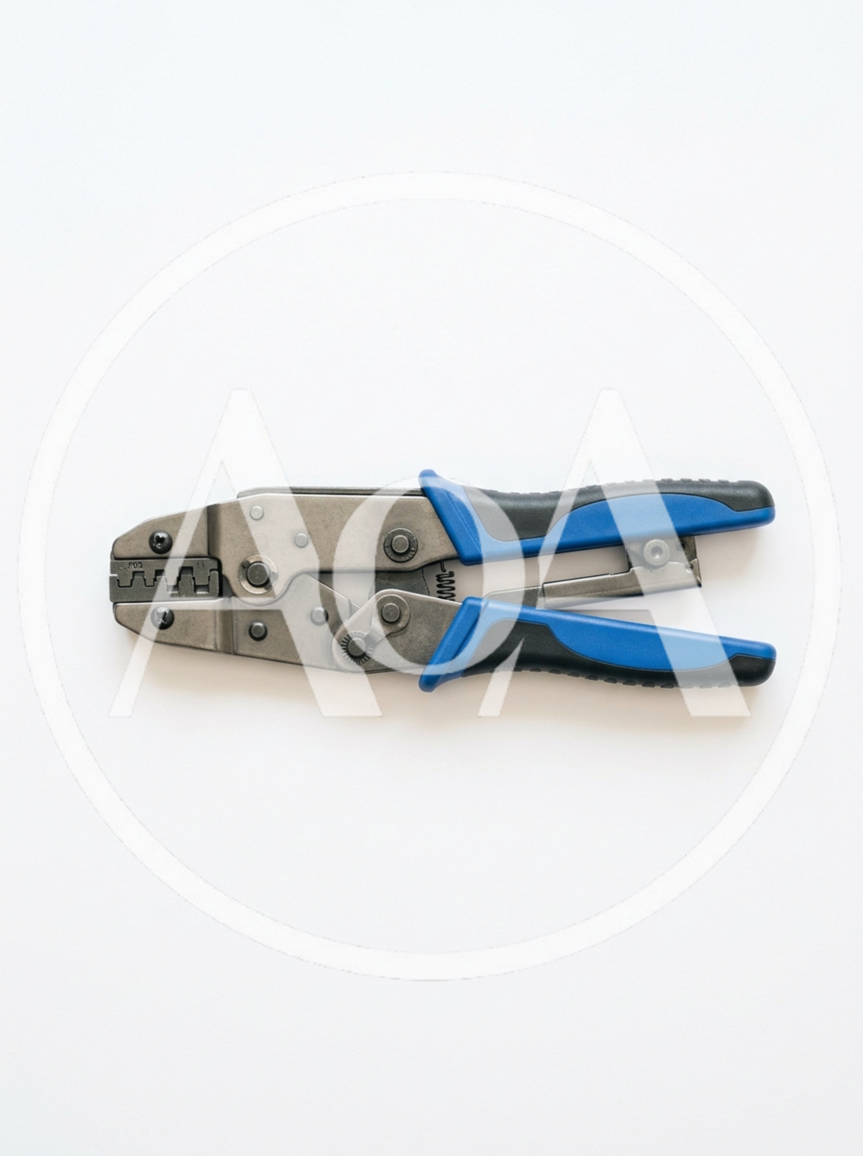 Professional Wire Crimping Tool On White Background