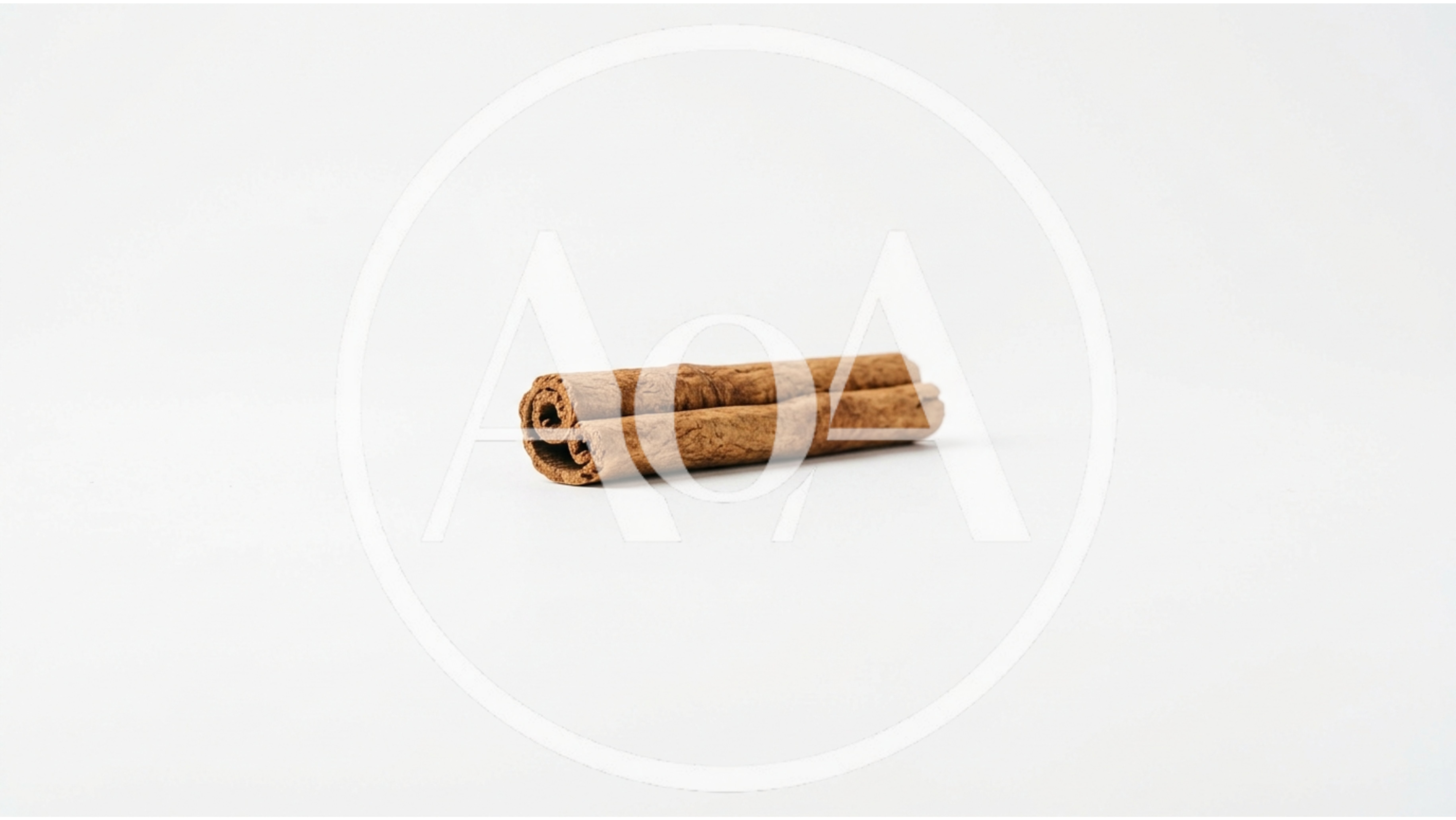 Single Cinnamon Stick Isolated On White Background