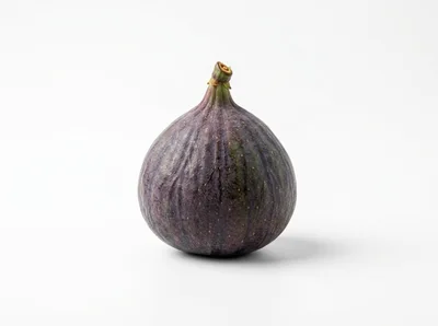 Single Fresh Ripe Fig Fruit