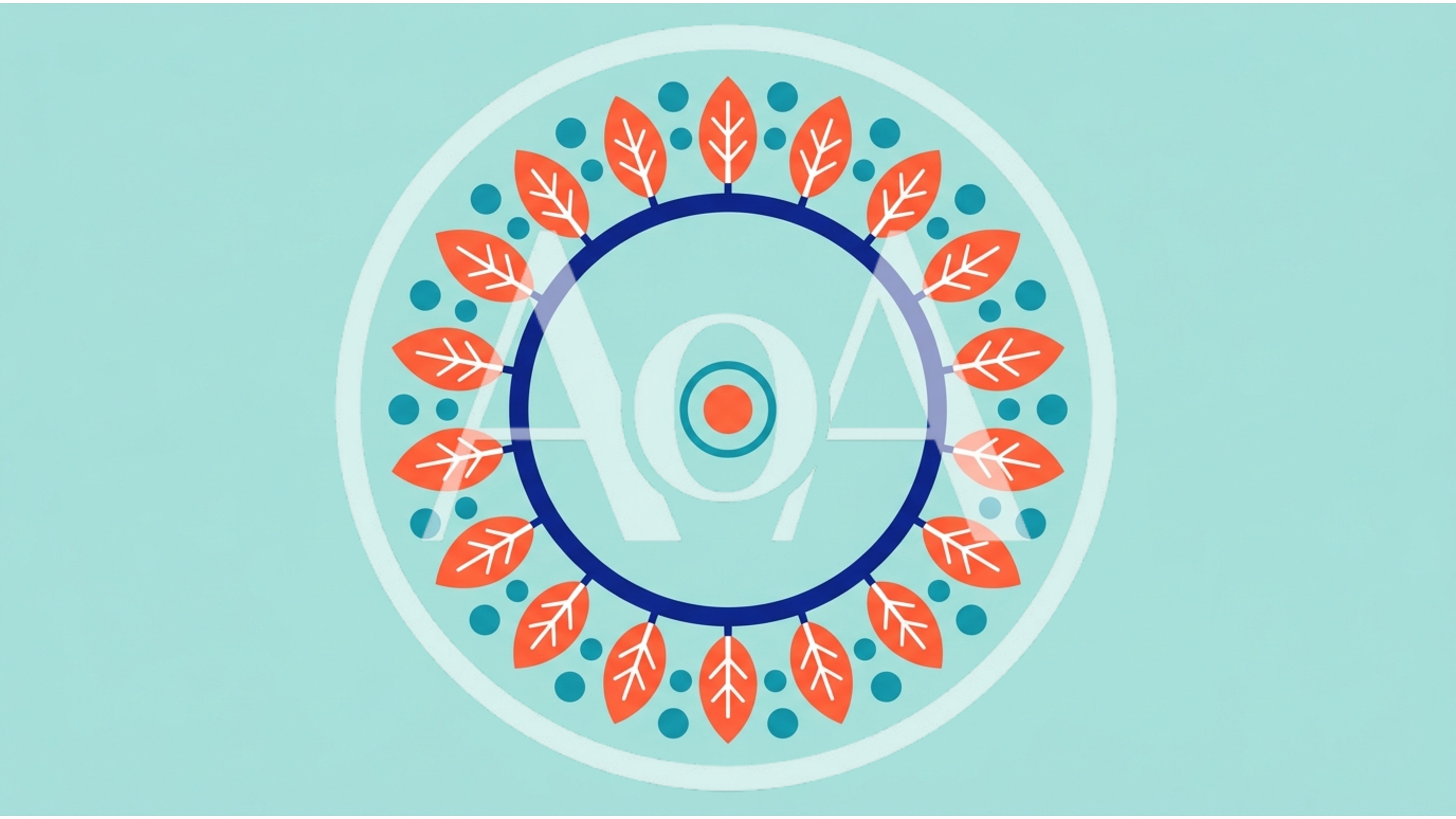 Animated Floral Mandala Pattern Motion Graphic