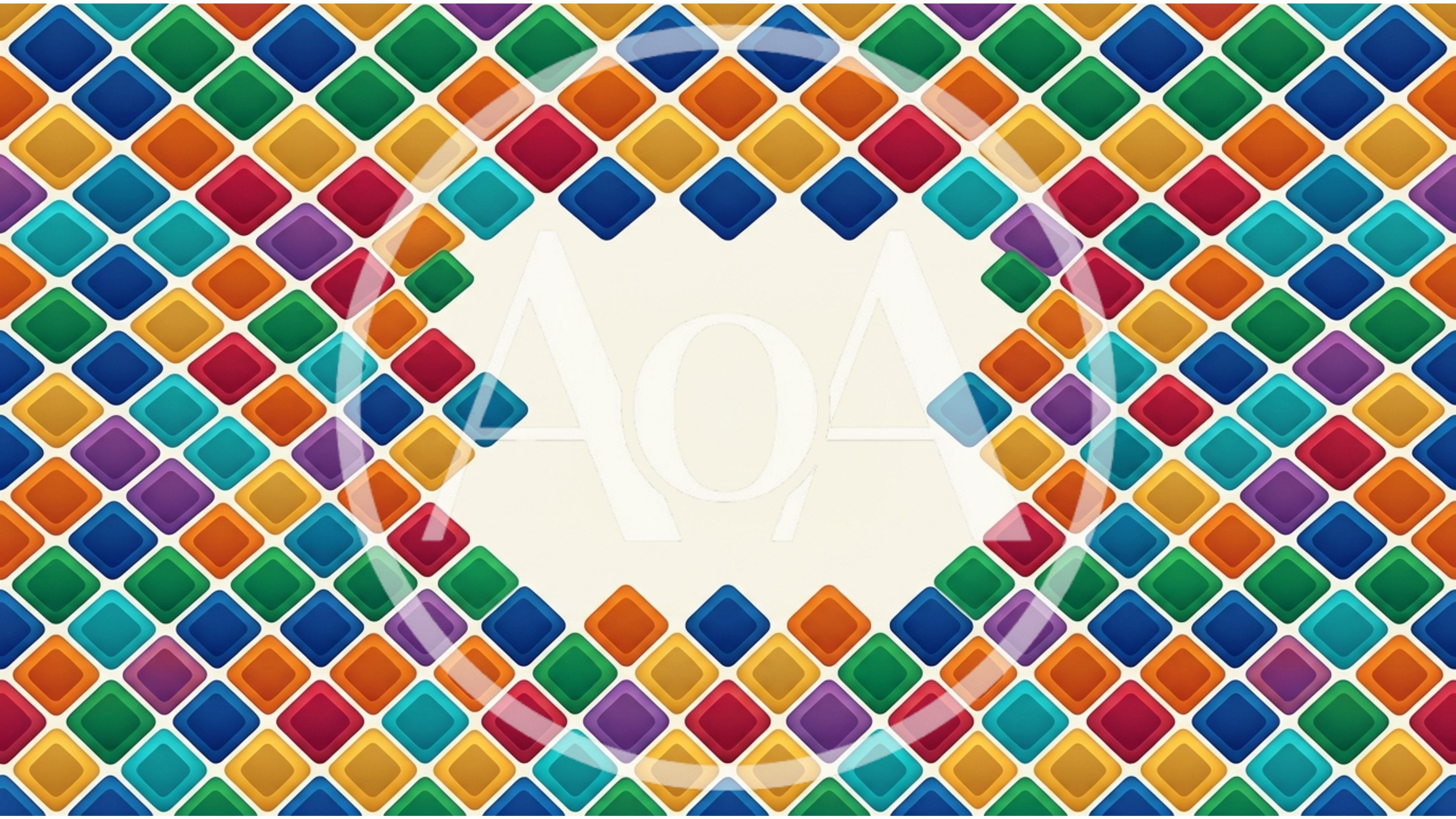 Colorful Geometric Diamond Pattern Background