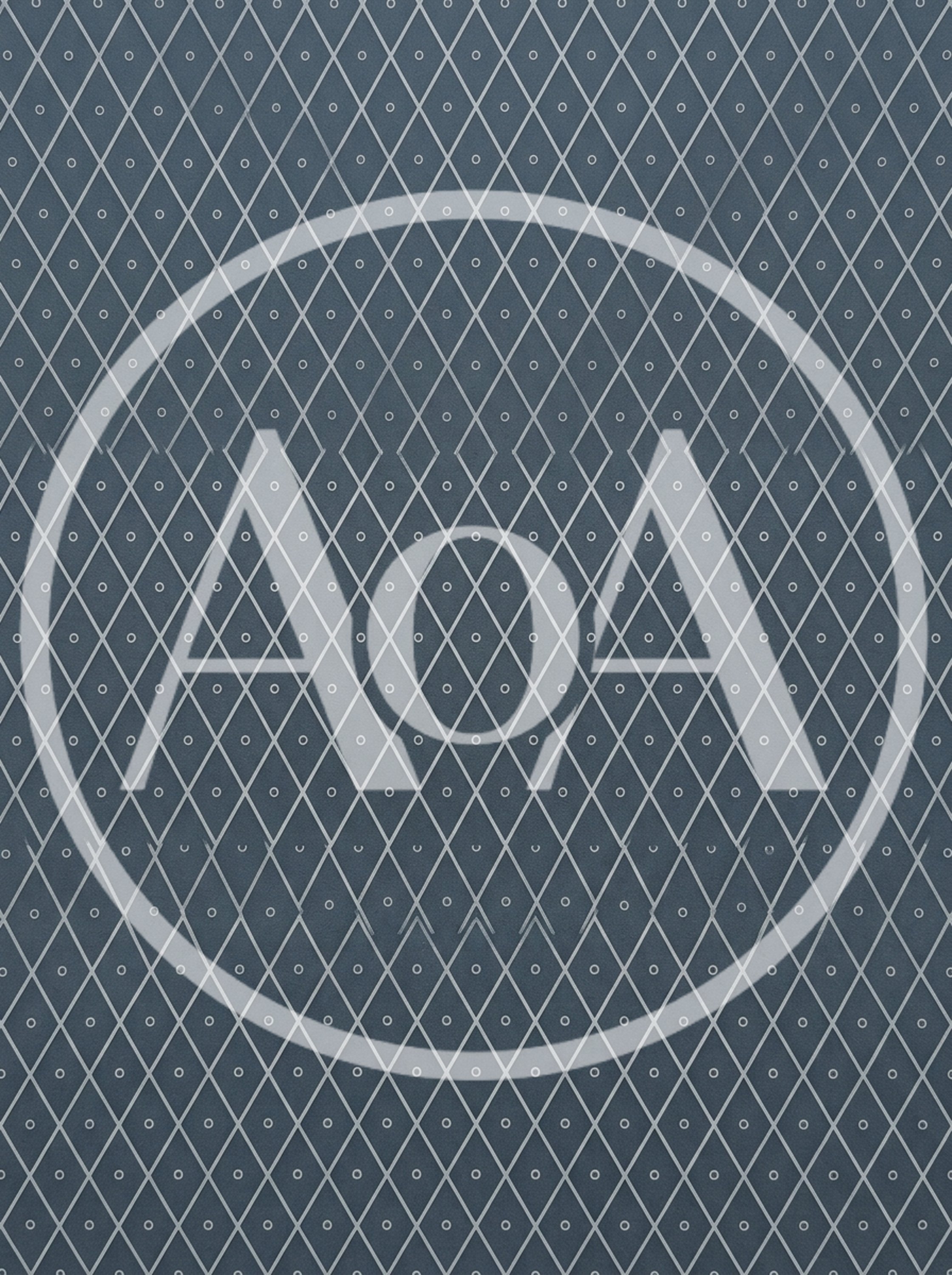 Geometric Diamond Pattern With Small Circles