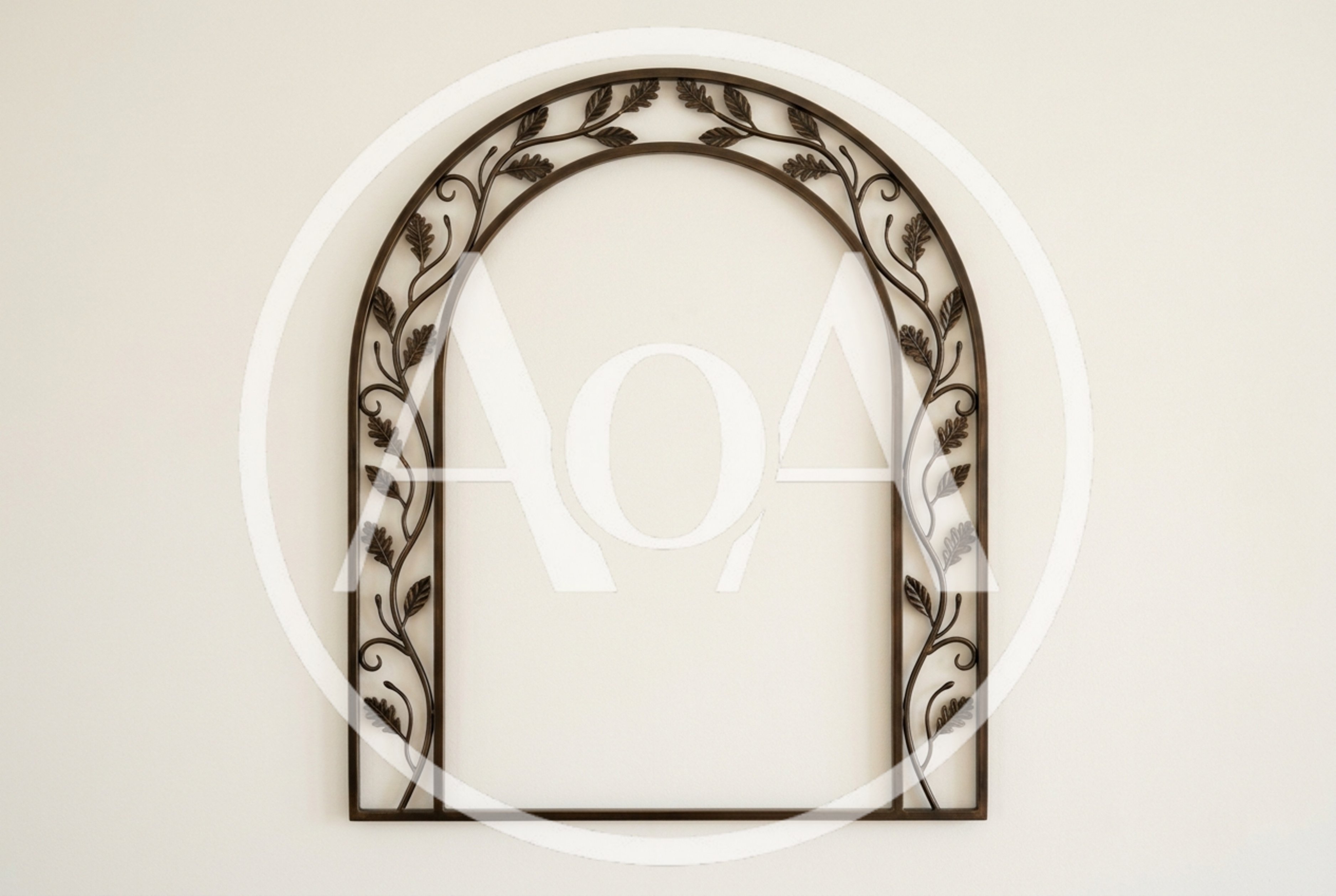 Decorative Metal Arch Wall Decor