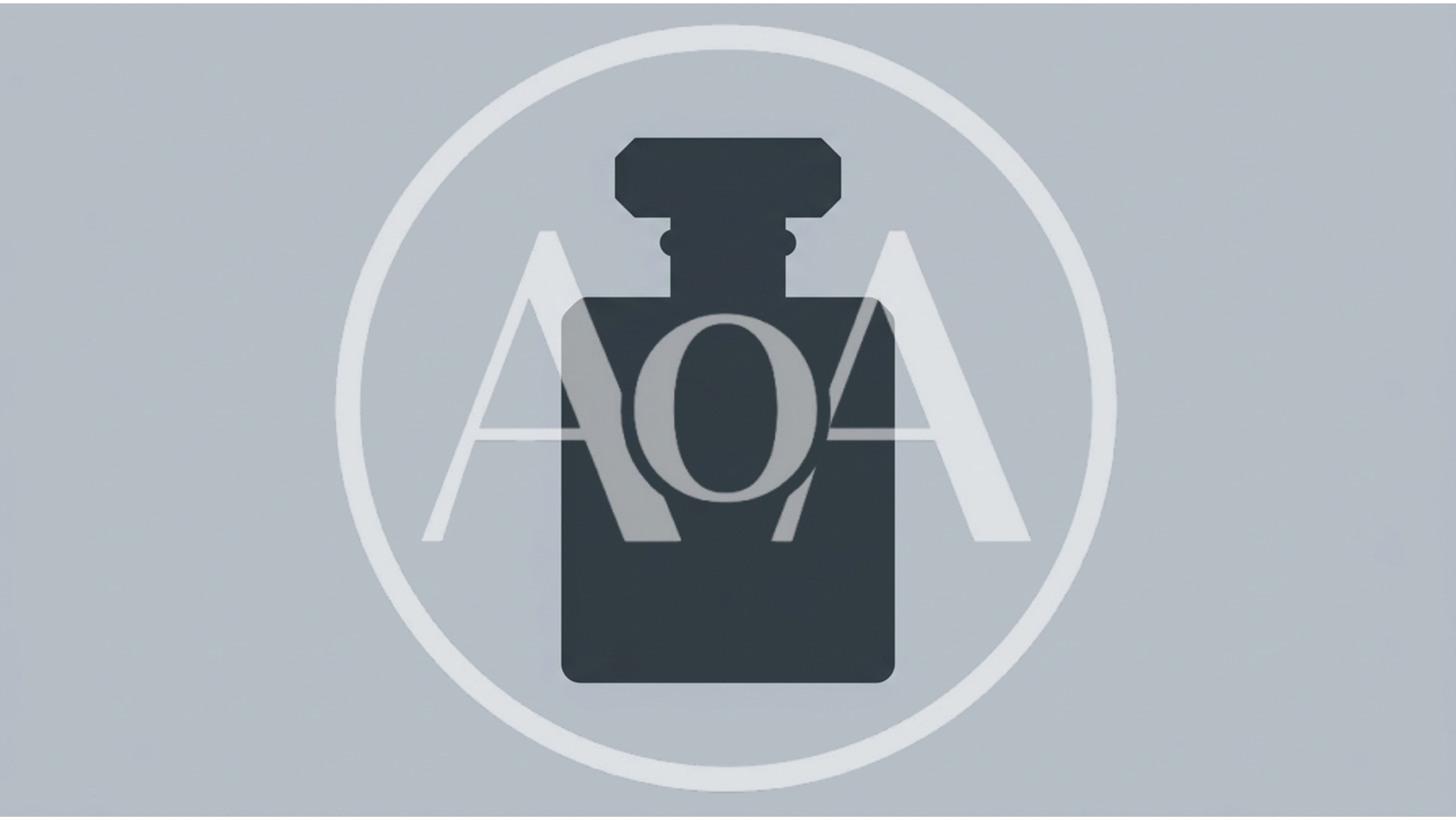 Minimalist Silhouette Of A Perfume Bottle Icon